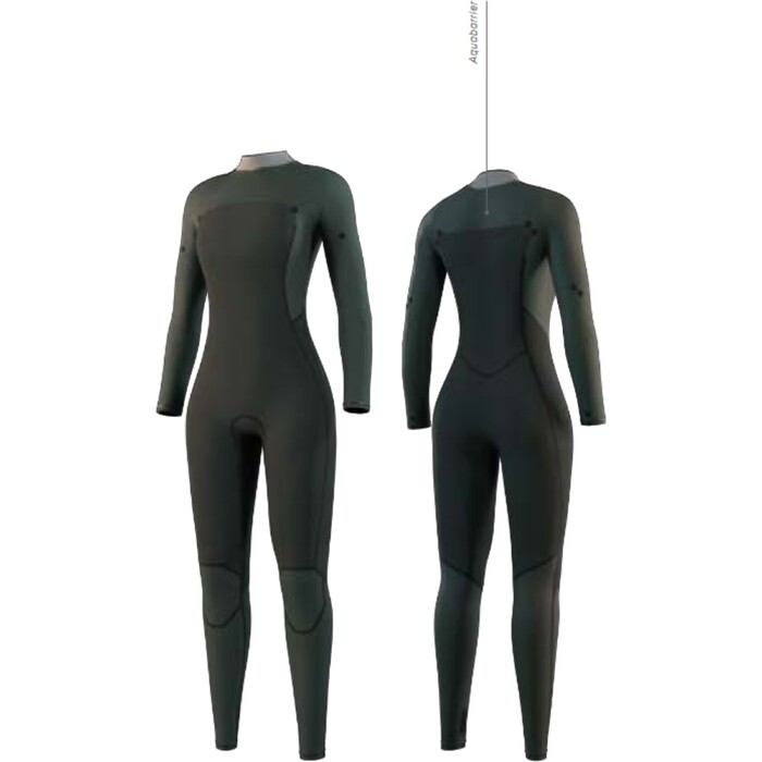 2025 Mystic Women Haven 5/3mm Back Zip Wetsuit 35000.250048 - Black